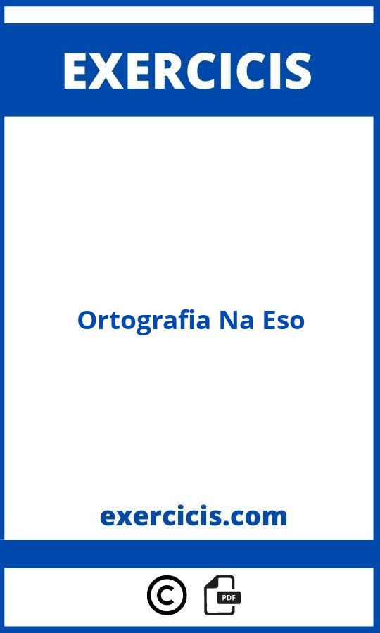 Exercicis Ortografia Catalana Eso Per Imprimir